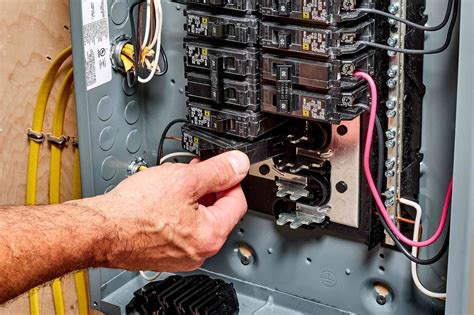 installing a circuit breaker box